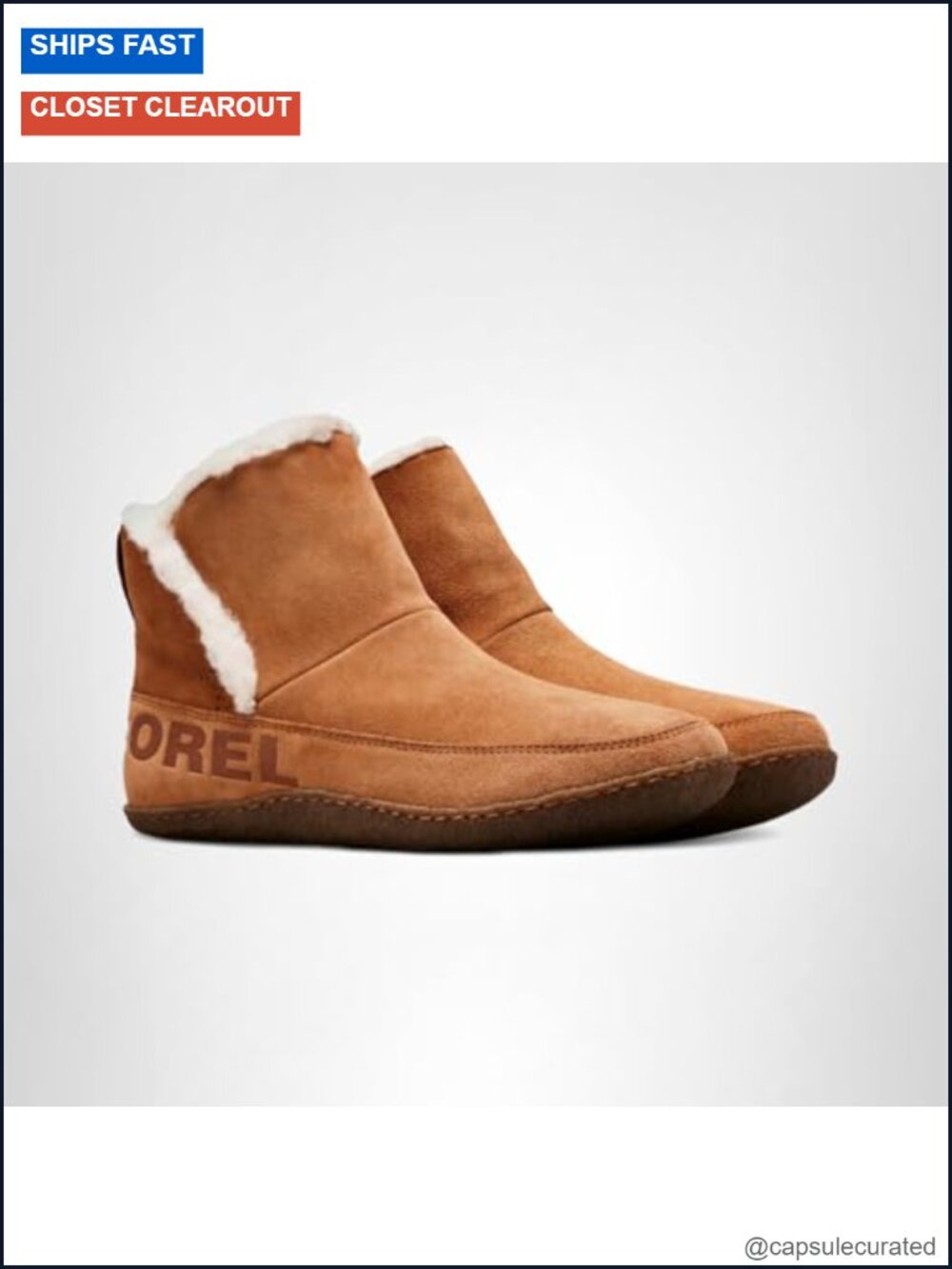 Sorel Nakiska Bootie Faux Fur Suede Women's Slipper Boots